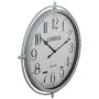 Wanduhr Alexandra House Living Grau Silberfarben Acryl Kunststoff 52 x 5 x 52 cm von Alexandra House Living, Wanduhren - Ref:...