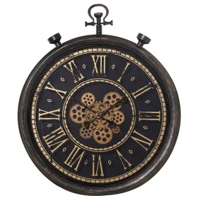 Horloge Murale Alexandra House Living Noir Doré Acrylique Plastique 61 x 8 x 72 cm de Alexandra House Living, Pendules murale...