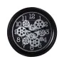 Wall Clock Alexandra House Living Black Acrylic Plastic 36 x 7 x 36 cm Silver by Alexandra House Living, Wall Clocks - Ref: D...