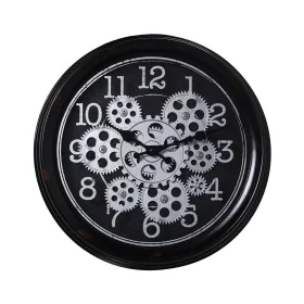 Horloge Murale Alexandra House Living Noir Acrylique Plastique 36 x 7 x 36 cm Argenté de Alexandra House Living, Pendules mur...