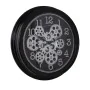 Orologio da Parete Alexandra House Living Nero Acrilico Plastica 36 x 7 x 36 cm Argentato di Alexandra House Living, Orologi ...