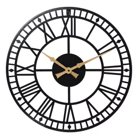 Horloge Murale Alexandra House Living Noir Métal 45 x 3 x 45 cm de Alexandra House Living, Pendules murales - Réf : D1625644,...