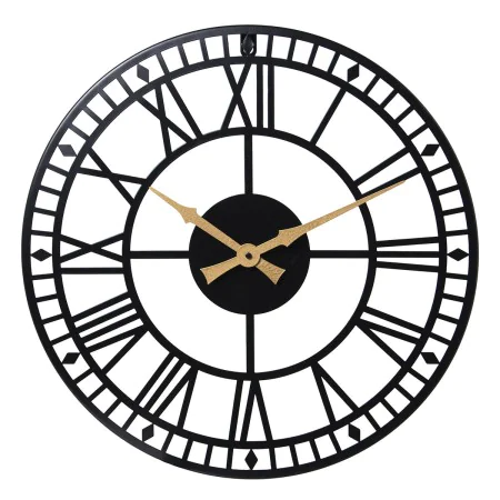 Wall Clock Alexandra House Living Black Metal 45 x 3 x 45 cm by Alexandra House Living, Wall Clocks - Ref: D1625644, Price: 3...