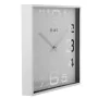 Wall Clock Alexandra House Living White Silver Acrylic Plastic 28 x 4 x 28 cm by Alexandra House Living, Wall Clocks - Ref: D...