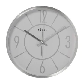 Horloge Murale Alexandra House Living Gris Argenté Aluminium 30 x 4 x 30 cm de Alexandra House Living, Pendules murales - Réf...