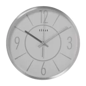 Orologio da Parete Alexandra House Living Grigio Argentato Alluminio 30 x 4 x 30 cm di Alexandra House Living, Orologi da par...