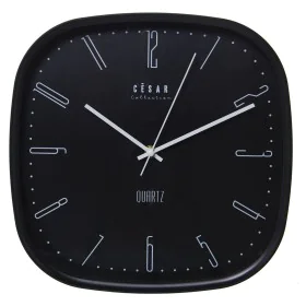 Reloj de Pared Alexandra House Living Negro Acrílico Plástico 30 x 30 x 4 cm de Alexandra House Living, Relojes de pared - Re...