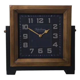 Orologio da Tavolo Alexandra House Living Marrone Metallo 34 x 34 x 10 cm di Alexandra House Living, Orologi da scrivania e d...