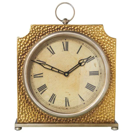 Orologio da Tavolo Alexandra House Living Dorato Metallo 31 x 33 x 9 cm di Alexandra House Living, Orologi da scrivania e da ...