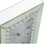 Table clock Alexandra House Living Silver Crystal Bright 22 x 26 x 6 cm by Alexandra House Living, Desk & Shelf Clocks - Ref:...