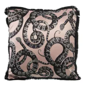 Coussin Alexandra House Living Noir Rose Textile Serpent 45 x 45 cm de Alexandra House Living, Coussins - Réf : D1625918, Pri...