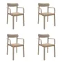 Garden chair Garbar Elba Beige polypropylene 56 x 80 x 53 cm (4 Units) by Garbar, Garden Dining Chairs - Ref: D1626519, Price...