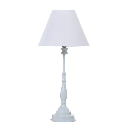 Desk lamp Alexandra House Living White Metal 40 W 23 x 49 x 23 cm by Alexandra House Living, Bedside and Table Lamps - Ref: D...