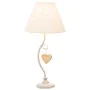 Lampada da tavolo Alexandra House Living Bianco Metallo 40 W 23 x 48 x 23 cm di Alexandra House Living, Lampade da tavolo e a...