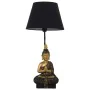 Desk lamp Alexandra House Living Black Plastic 40 W 28 x 60 x 28 cm Buddha by Alexandra House Living, Bedside and Table Lamps...