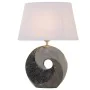 Lampada da tavolo Alexandra House Living Nero Grigio Multicolore Argentato Ceramica 40 W 32 x 44 x 20 cm di Alexandra House L...