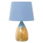 Lampada da tavolo Alexandra House Living Azzurro Dorato Ceramica 60 W 13 x 26 x 13 cm di Alexandra House Living, Lampade da t...