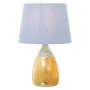 Lampada da tavolo Alexandra House Living Azzurro Dorato Ceramica 60 W 13 x 26 x 13 cm di Alexandra House Living, Lampade da t...