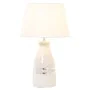 Lampada da tavolo Alexandra House Living Bianco Argentato Ceramica 60 W 14 x 35 x 15 cm di Alexandra House Living, Lampade da...