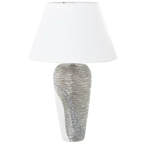 Lampada da tavolo Alexandra House Living Bianco Dorato Ceramica 40 W 18 x 42 x 12 cm di Alexandra House Living, Lampade da ta...