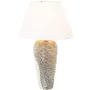 Desk lamp Alexandra House Living White Golden Ceramic 40 W 18 x 42 x 12 cm by Alexandra House Living, Bedside and Table Lamps...