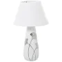 Lampe de bureau Alexandra House Living Blanc Argenté Céramique 60 W 16 x 45 x 16 cm de Alexandra House Living, Lampes de chev...