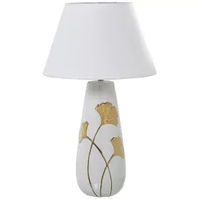 Desk lamp Alexandra House Living White Ceramic 60 W 16 x 45 x 16 cm by Alexandra House Living, Bedside and Table Lamps - Ref:...