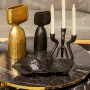 Candle Holder Alexandra House Living Grey Aluminium 18 x 17 x 21 cm by Alexandra House Living, Candelabras and candle holders...