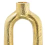 Candle Holder Alexandra House Living Gold Aluminium 14 x 8 x 22 cm by Alexandra House Living, Candelabras and candle holders ...