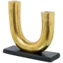 Candle Holder Alexandra House Living Gold Aluminium 21 x 8 x 20 cm by Alexandra House Living, Candelabras and candle holders ...