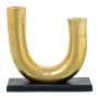 Candle Holder Alexandra House Living Gold Aluminium 21 x 8 x 20 cm by Alexandra House Living, Candelabras and candle holders ...