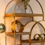 Candle Holder Alexandra House Living Gold Aluminium by Alexandra House Living, Candelabras and candle holders - Ref: D1627131...