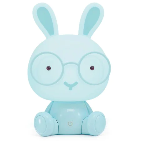 Lampe de bureau Alexandra House Living Bleu Plastique 20 x 31 x 17 cm Lapin de Alexandra House Living, Lampes de chevet - Réf...