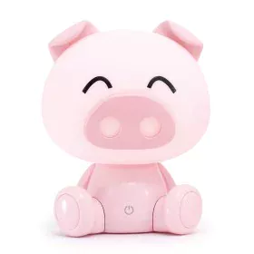 Lampe de bureau Alexandra House Living Rose Plastique 20 x 31 x 17 cm Cochon de Alexandra House Living, Lampes de chevet - Ré...