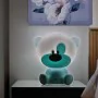 Desk lamp Alexandra House Living Blue Plastic 20 x 24 x 20 cm Bear by Alexandra House Living, Bedside and Table Lamps - Ref: ...