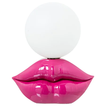 Desk lamp Alexandra House Living Pink Acrylic Plastic Melamin 19 x 23 x 13 cm Lips by Alexandra House Living, Bedside and Tab...