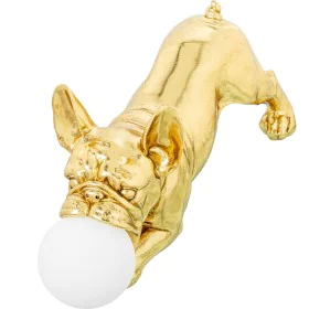 Desk lamp Alexandra House Living Gold Golden Acrylic Plastic Melamin 47 x 23 x 20 cm Dog by Alexandra House Living, Bedside a...