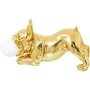 Desk lamp Alexandra House Living Gold Golden Acrylic Plastic Melamin 47 x 23 x 20 cm Dog by Alexandra House Living, Bedside a...