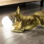 Desk lamp Alexandra House Living Gold Golden Acrylic Plastic Melamin 47 x 23 x 20 cm Dog by Alexandra House Living, Bedside a...