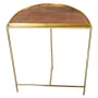 Jeu de 2 tables Alexandra House Living Marron Doré de Alexandra House Living, Tables de service - Réf : D1627301, Prix : 197,...