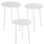 Set of 3 tables Alexandra House Living White by Alexandra House Living, Side Tables - Ref: D1627382, Price: 67,30 €, Discount: %