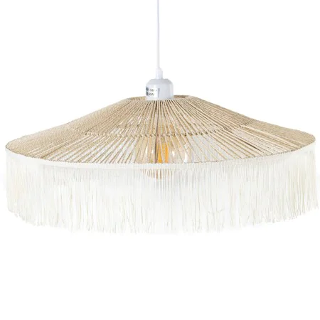 Deckenlampe Alexandra House Living Braun Rattan Naturfaser 60 W 51 x 17 x 51 cm von Alexandra House Living, Deckenleuchten - ...