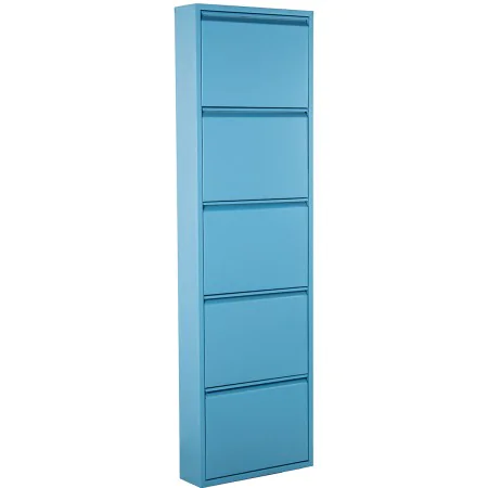 Shoe Rack Alexandra House Living Blue 50 x 170 x 15 cm 5 drawers by Alexandra House Living, Shoe organisers - Ref: D1627444, ...