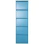 Shoe Rack Alexandra House Living Blue 50 x 170 x 15 cm 5 drawers by Alexandra House Living, Shoe organisers - Ref: D1627444, ...