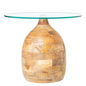 Table d'appoint Alexandra House Living Marron Transparent 50 x 42 x 50 cm de Alexandra House Living, Tables de service - Réf ...