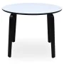 Dining Table Alexandra House Living White Black Wood 100 x 76 x 100 cm by Alexandra House Living, Dining Tables - Ref: D16274...