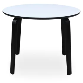 Table de Salle à Manger Alexandra House Living Blanc Noir Bois 100 x 76 x 100 cm de Alexandra House Living, Tables de jardin ...