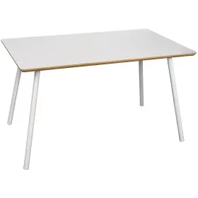 Dining Table Alexandra House Living White Metal 140 x 75 x 80 cm by Alexandra House Living, Dining Tables - Ref: D1627513, Pr...