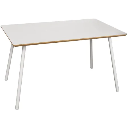 Tavolo da Pranzo Alexandra House Living Bianco Metallo 140 x 75 x 80 cm di Alexandra House Living, Tavoli standard - Rif: D16...