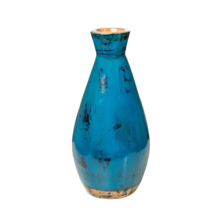 Vase Romimex Blue Ceramic 15 x 30 x 15 cm by Romimex, Flower Pots - Ref: D1628727, Price: 56,06 €, Discount: %